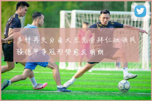 多特再失分南大王无奈拜仁独领风骚德甲争冠形势愈发明朗